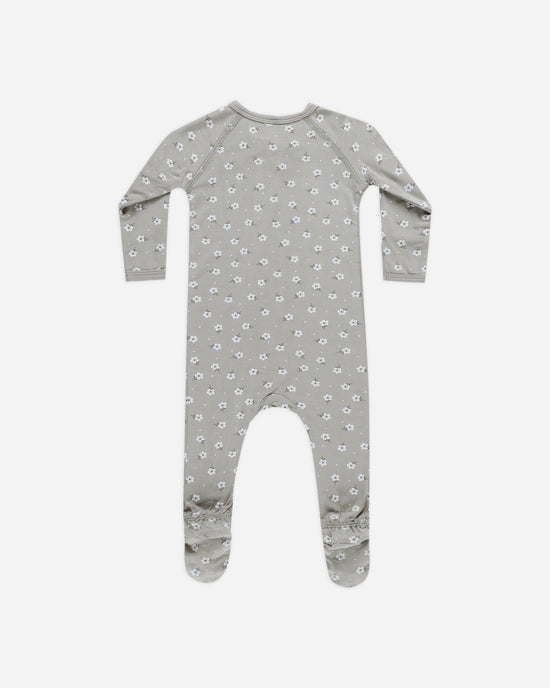 Pyjama une pièce Bambou Blue Disty 3-6 mois