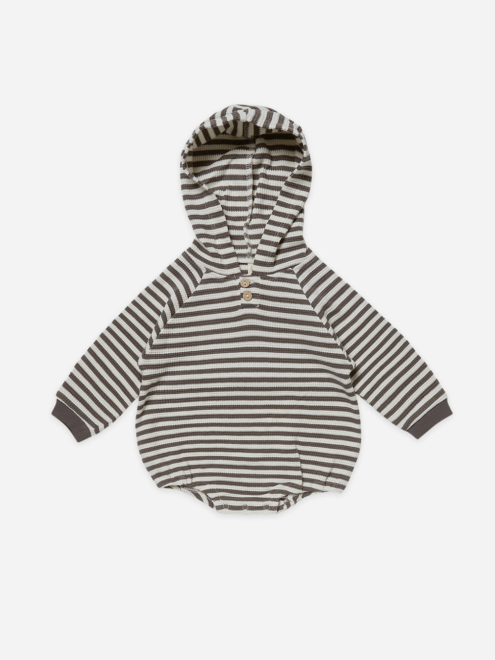 Bubble Romper gaufré Charcoal Stripe 12-18 mois