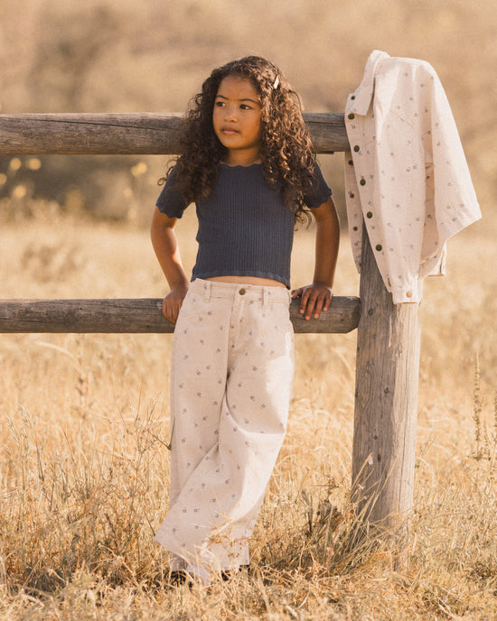 Pantalon Blue Daisy  8-9 ans