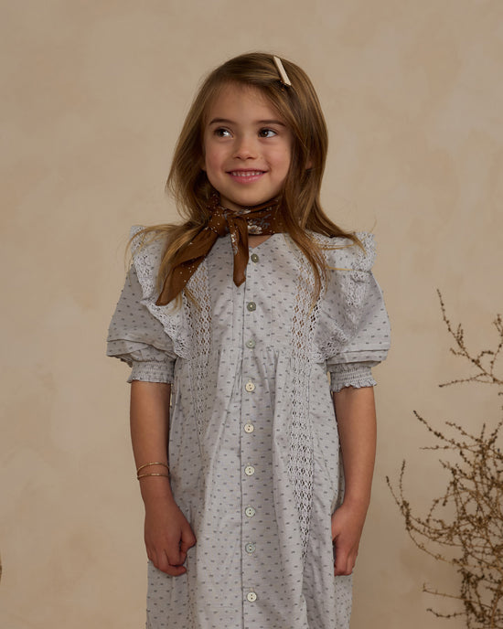 Robe Lana Dusty Blue 6-7 ans