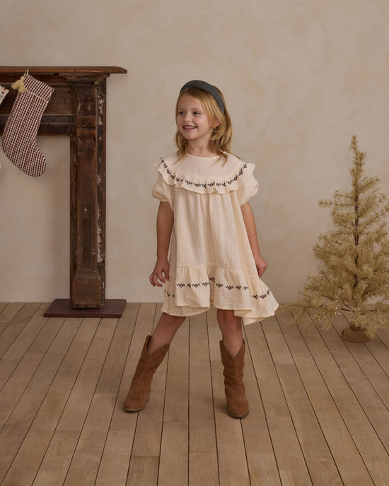 Robe Cordelia Natural  8-9 ans