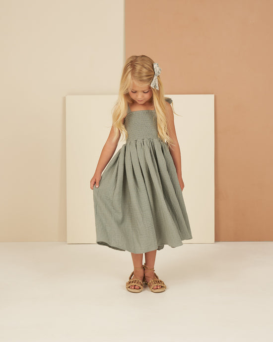 Robe Ivy Aqua 8-9 ans