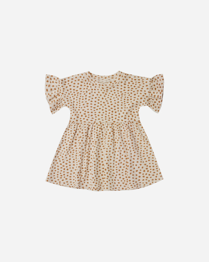 Robe baby doll Spots 12-18 mois