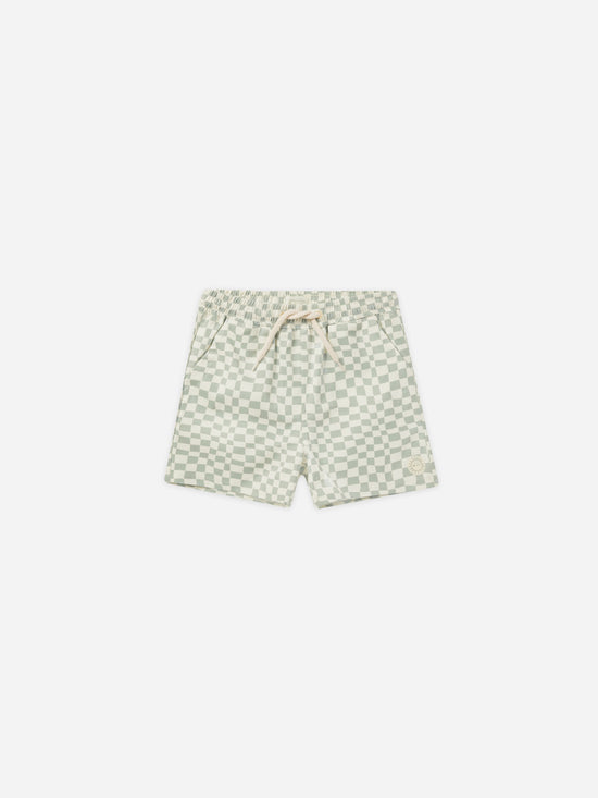 Short de piscine Seafoam Check  2-3 ans