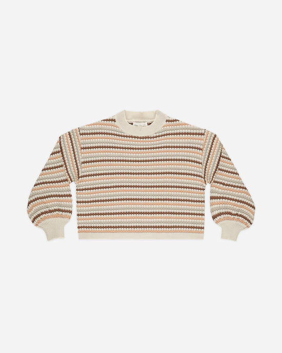 Haut en tricot Honeycomb Stripe 2-3 ans