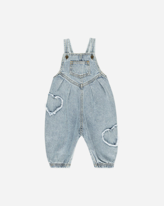 Salopette vintage en denim  3-6 mois