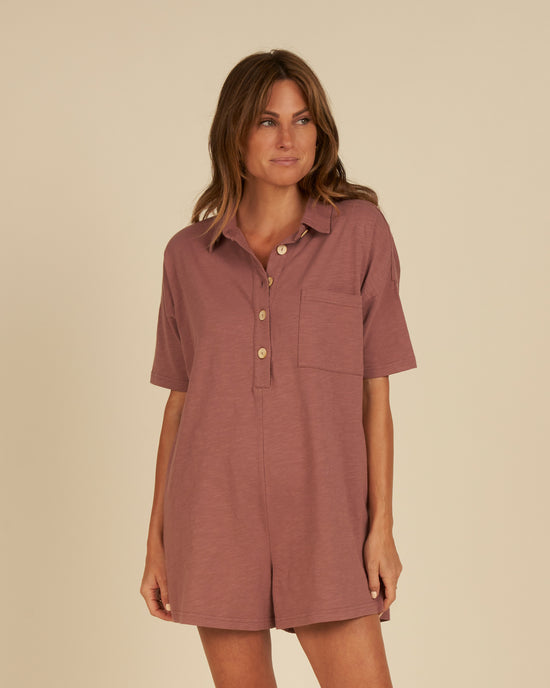 Romper Frankie Mulberry  XS