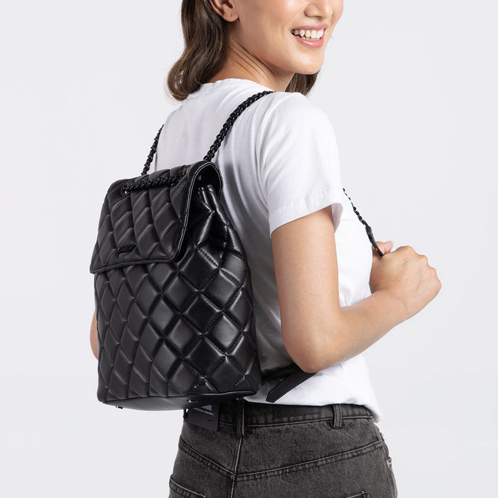 Sac Sadie  Noir matelassé