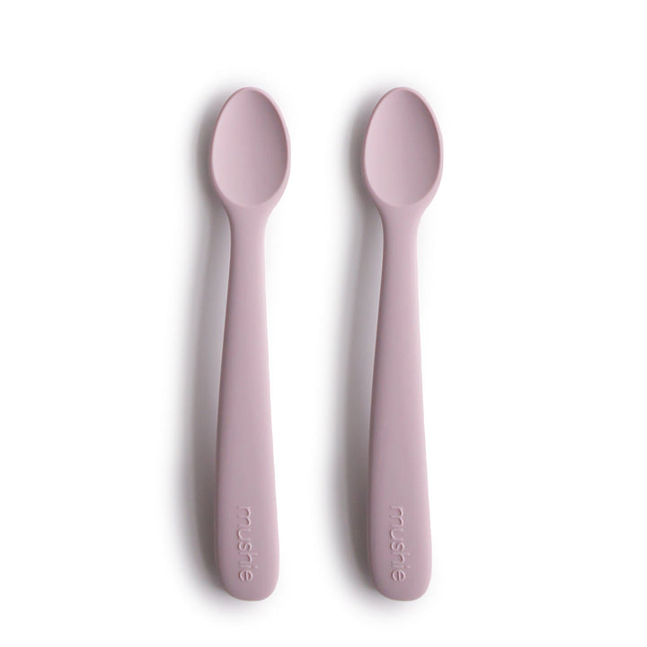 Ensemble de 2 cuillères en silicone Soft Lilac