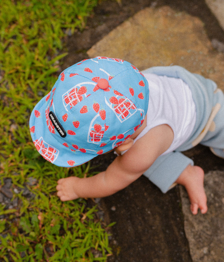 Casquette bleue Short Brim