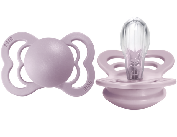 Suces Suprême Silicone Silicone Pqt 2 Lilac Size 1 0-6 mois