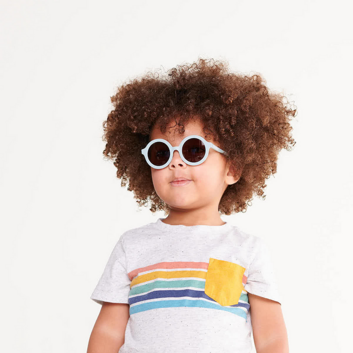 Lunettes de soleil Round Blue Mist 0-2 ans