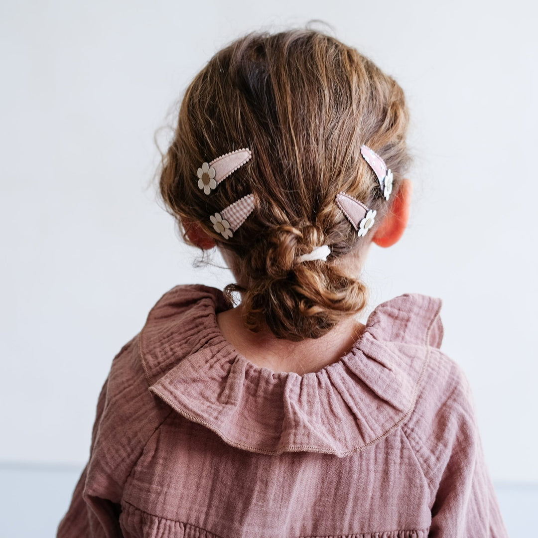 Barrettes  minis Marguerites